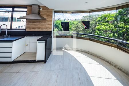 Sala de apartamento à venda com 4 quartos, 260m² em Itapoã, Belo Horizonte
