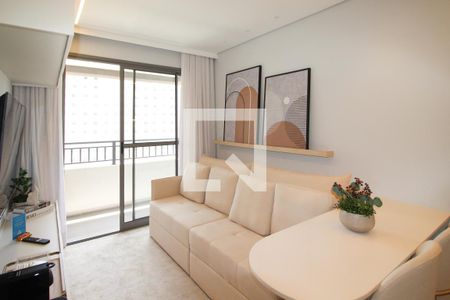 Sala de apartamento para alugar com 2 quartos, 40m² em Vila Nova Conceição, São Paulo
