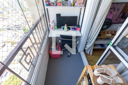 Varanda de apartamento à venda com 2 quartos, 48m² em Chácara Califórnia, São Paulo