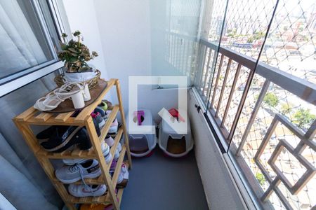 Varanda de apartamento à venda com 2 quartos, 48m² em Chácara Califórnia, São Paulo