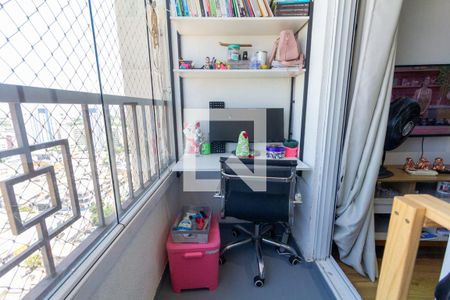 Varanda de apartamento à venda com 2 quartos, 48m² em Chácara Califórnia, São Paulo