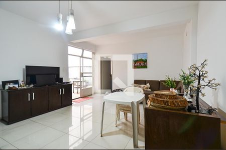 Sala  de apartamento à venda com 4 quartos, 200m² em Santo Antônio, Belo Horizonte