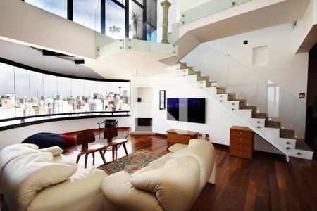 Sala de estar de apartamento à venda com 4 quartos, 360m² em Paraíso, São Paulo