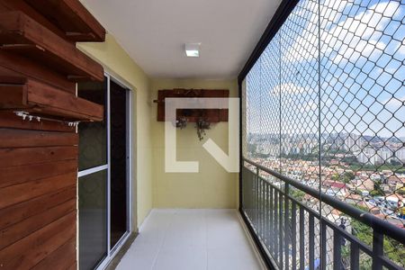Varanda de apartamento para alugar com 3 quartos, 80m² em Chácara Agrindus, Taboão da Serra