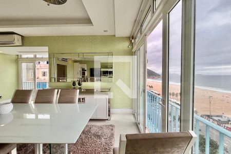 Sala  de apartamento para alugar com 3 quartos, 153m² em Copacabana, Rio de Janeiro