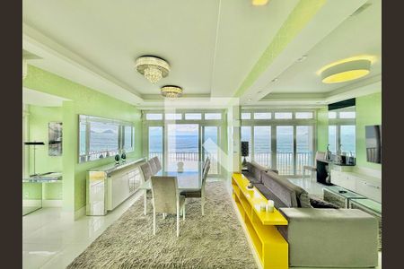 Sala de apartamento para alugar com 3 quartos, 153m² em Copacabana, Rio de Janeiro