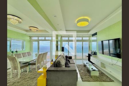 Sala de apartamento para alugar com 3 quartos, 153m² em Copacabana, Rio de Janeiro