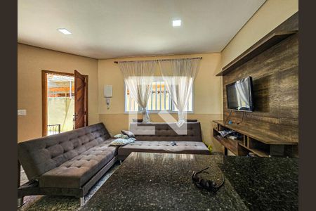 Sala de apartamento para alugar com 2 quartos, 78m² em Embaré, Santos