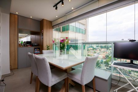 Sala - Varanda de apartamento à venda com 1 quarto, 44m² em Campo Belo, São Paulo