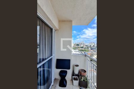 Varanda da Sala de apartamento à venda com 2 quartos, 48m² em Ipiranga, São Paulo