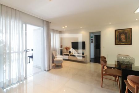 Sala  de apartamento à venda com 3 quartos, 107m² em Chácara Califórnia, São Paulo