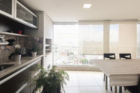Varanda Gourmet  de apartamento à venda com 3 quartos, 107m² em Chácara Califórnia, São Paulo