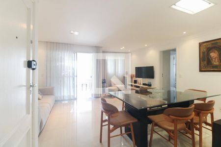 Sala  de apartamento à venda com 3 quartos, 107m² em Chácara Califórnia, São Paulo