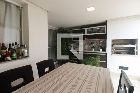 Varanda Gourmet  de apartamento à venda com 3 quartos, 107m² em Chácara Califórnia, São Paulo