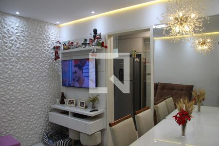 Sala  de apartamento à venda com 2 quartos, 45m² em Vila Barros, Guarulhos