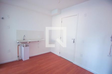 Sala e Cozinha de apartamento para alugar com 2 quartos, 29m² em Jardim Monte Kemel, São Paulo