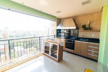 Sacada da Sala e Quarto 1 de apartamento à venda com 3 quartos, 83m² em Vila Alexandria, São Paulo