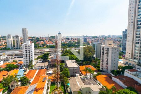 Vista da Sacada da Sala e Quarto 1 de apartamento à venda com 3 quartos, 83m² em Vila Alexandria, São Paulo