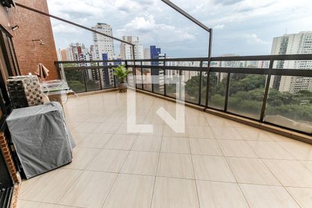 Varanda gourmet de apartamento à venda com 4 quartos, 290m² em Vila Suzana, São Paulo