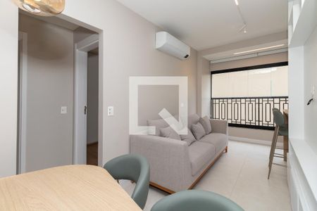Sala de apartamento para alugar com 1 quarto, 41m² em Perdizes, São Paulo