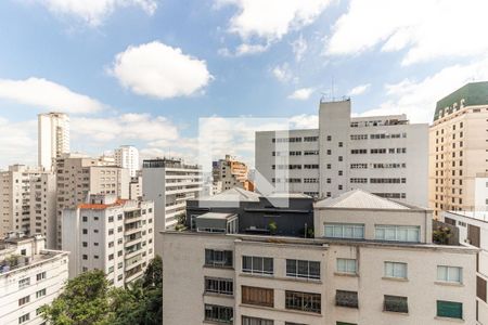 Vista da Sala de apartamento à venda com 3 quartos, 180m² em Higienópolis, São Paulo