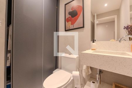 Lavabo de apartamento para alugar com 1 quarto, 61m² em Consolação, São Paulo