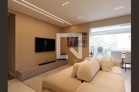 Sala de apartamento para alugar com 3 quartos, 125m² em Vila Andrade, São Paulo