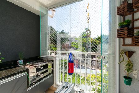 Varanda gourmet de apartamento à venda com 2 quartos, 55m² em Vila Alpina, São Paulo