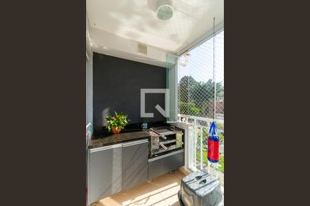 Varanda gourmet de apartamento à venda com 2 quartos, 55m² em Vila Alpina, São Paulo