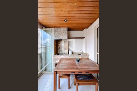 Varanda da Sala de apartamento à venda com 3 quartos, 107m² em Vila Bertioga, São Paulo