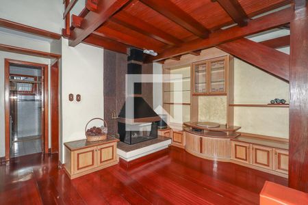 Sala Segundo piso de casa à venda com 3 quartos, 255m² em Jardim Lindóia, Porto Alegre
