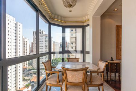 Sala de apartamento para alugar com 4 quartos, 360m² em Indianópolis, São Paulo