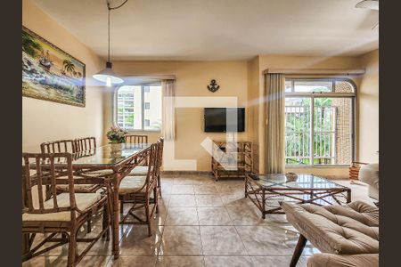 Sala de apartamento para alugar com 2 quartos, 102m² em Ponta da Praia, Santos