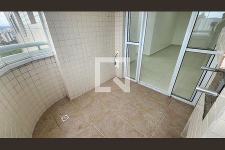 Varanda da Sala de apartamento para alugar com 1 quarto, 57m² em Ponta da Praia, Santos