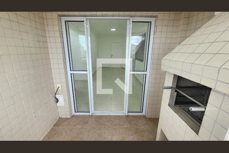 Varanda da Sala de apartamento para alugar com 1 quarto, 57m² em Ponta da Praia, Santos