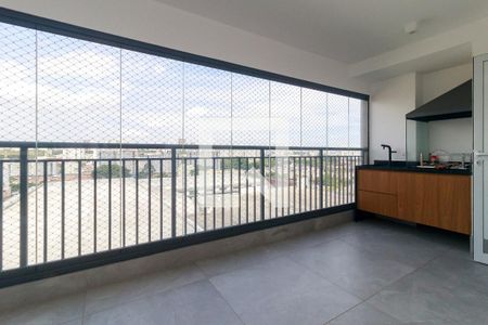 Sala - Varanda de apartamento para alugar com 3 quartos, 113m² em Jardim Dom Bosco, São Paulo