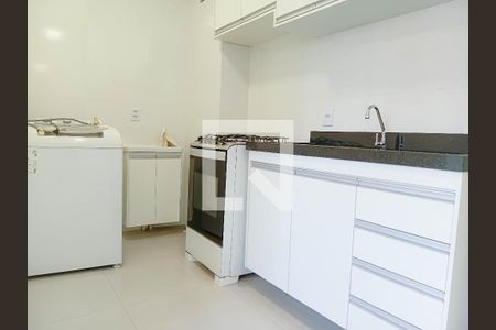Sala/Cozinha de apartamento para alugar com 2 quartos, 34m² em Barra Funda, São Paulo
