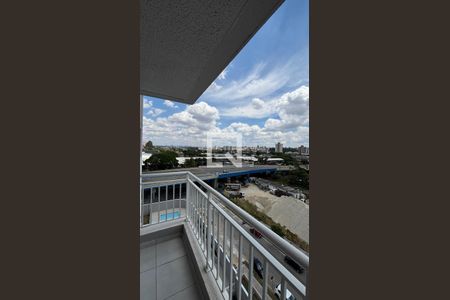 Sala - Sala de Jantar Varanda de apartamento para alugar com 2 quartos, 42m² em Jardim, Santo André