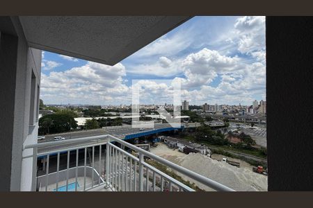 Sala - Sala de Jantar Varanda de apartamento para alugar com 2 quartos, 42m² em Jardim, Santo André