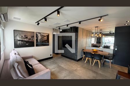 Sala - Sala de Jantar de apartamento à venda com 2 quartos, 70m² em Campestre, Santo André