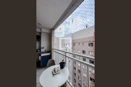 Varanda da Sala de apartamento à venda com 2 quartos, 38m² em Canindé, São Paulo