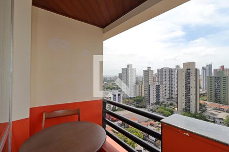 Varanda da Sala de apartamento à venda com 3 quartos, 77m² em Jardim, Santo André