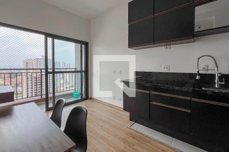 Sala/Cozinha de apartamento à venda com 1 quarto, 33m² em Ipiranga, São Paulo