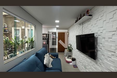Sala - Sala de Jantar de apartamento à venda com 2 quartos, 46m² em Vila Alpina, Santo André