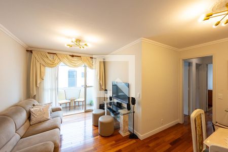 Sala de apartamento à venda com 3 quartos, 75m² em Chácara Inglesa, São Paulo