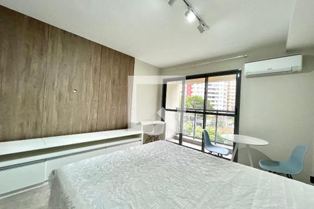 Sala/Quarto de kitnet/studio para alugar com 1 quarto, 26m² em Vila Clementino, São Paulo