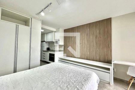 Sala/Quarto de kitnet/studio para alugar com 1 quarto, 26m² em Vila Clementino, São Paulo