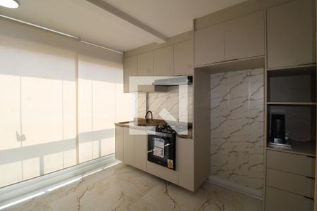 Sala / Cozinha / Área de Serviço de apartamento para alugar com 2 quartos, 42m² em Carandiru, São Paulo