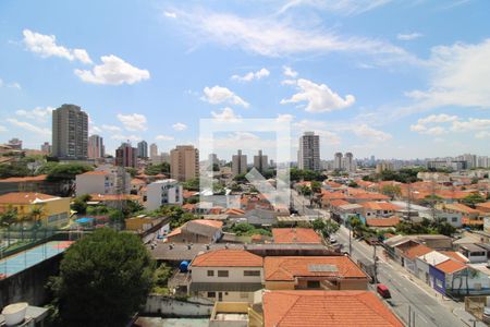 Sala / Cozinha / Área de Serviço - Varanda de apartamento para alugar com 2 quartos, 42m² em Carandiru, São Paulo