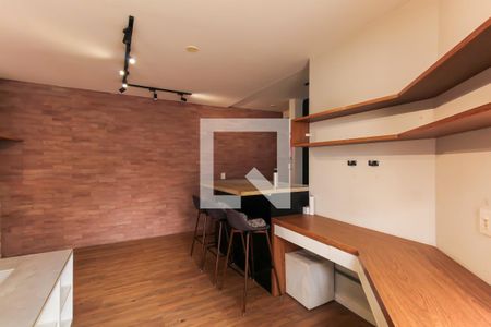 Sala de apartamento para alugar com 1 quarto, 55m² em Belenzinho, São Paulo